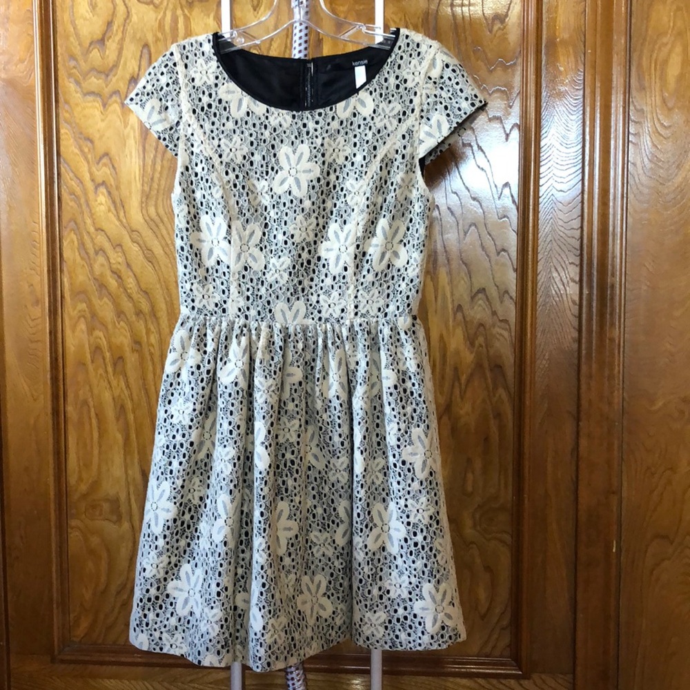 Kensie Black&White Mini Dress XS